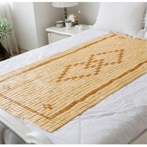 왕골 대자리 매트 나비 싱글 90X180 천연대나무