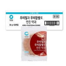 청정원 청정원 우리밀 우리찹쌀 만든약과 30gx28개, 상세 설명 참조, 단일옵션