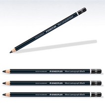 스테들러 마스 루모그라프 블랙 아티스트 연필 100B/100B-FN/12자루, 8B