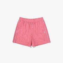 Diadora 도피아르 트레이닝 숏팬츠 우먼 핑크