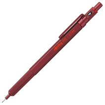 로트링 600 샤프 펜슬 0.5mm 0.7mm 필기력 필감 고급 수험 고시 학생 선물, 레드개, 0.07cm