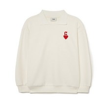 백화점 엠엘비 MLB 주니어 키즈 23년FW[KIDS]하트 카라 맨투맨 7AMTH0234-45CRS