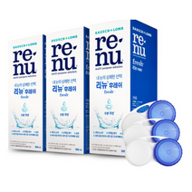 바슈롬 리뉴 후레쉬 + 렌즈케이스, 500ml, 84개