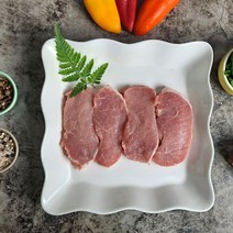 고기도매시장 미국산 등심 돈가스고기, 1.5cm 1kg, 1개