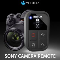 자동차 원격 버튼 시동 경보 스마트 키 PKE 제어 OLED 화면 소니 카메라 RMT-P1 A7M3 A6400 ZV-1 A7C A1 E10 RX100 무선