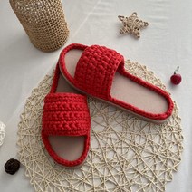 도두리 DIY 손뜨개 코바늘 뜨개질 실내화 취미 만들기 키트 패키지 뜨기 - 동영상제공, 나한테바나나, 290mm