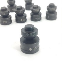 펀칭기 다꾸용품 펀치기계 타공기 가죽 탭핑기 유압 펀칭 라운드 다이 CH-60 유압 펀칭 머신 펀처 다이, CH-60 dia.12mm