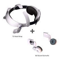 스마트글라스 vr기계 가상현실게임 안경 헤드셋 oculus quest 2 fiit 플스, t2 및 b2 세트