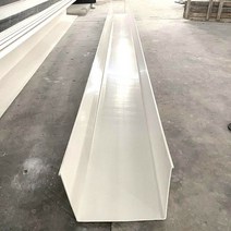 PVC 셀프 연결 거터 처마 홈통 빗물 파이프 지붕 플라스틱 배수 U자형 기와 낙엽 방지망 거름망 싱크, A_초대형 싱크 화이트