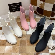 장마철신발 시골 빅사이즈레인부츠 장화파는곳 빨간 가슴 남자비올때신발 패션 방한 레인슈즈 바다 논슬립 여자 어른 비올때신발 여성 장마신발 경량 신발 시장 비 W90595F