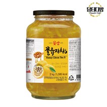 꽃샘 꿀유자차S 2kg, 상세페이지 참조, 2000g