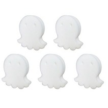 5pcs 화이트 플로팅 스파 필터 스폰지 만화 오일 흡수 온수 욕조 쓰레기 스키머 Grime Scum Absorber Cleaners for Swimming Pool