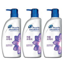 한국P&G 헤드앤숄더 퍼퓸프레쉬 샴푸 750ml x 3개