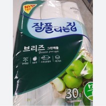 잘풀리는집 브리즈 그린애플 3겹 데코 화장지 25m, 30롤, 8팩