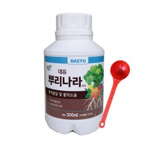 뿌리나라 300ml 식물 삽목 뿌리 발근제 활력제 활착제+전용스푼
