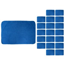 크린메이트 극세사 바둑걸레 (대) 20장 파랑 손걸레