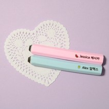 incolor [98무료배송]네임지우개 국산 지우개, 분홍, 1개