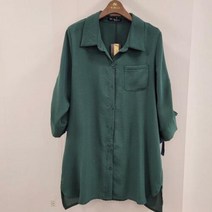 엠벨라 울산점 카라넥 봄 여름 7부소매 스트링 조절 셔츠 블라우스**오픈해서 코디