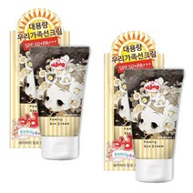 뚱이 대용량 패밀리/베이비 썬크림 120g X 2개 선블록 선크림 선로션, 패밀리