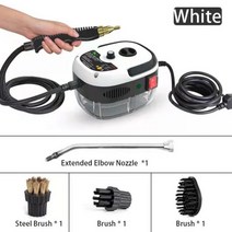 2500W 고압 온도 가정용 스팀 청소기 Handhled 에어컨 주방 후드 자동차 220V 110V, WHITE, 미국