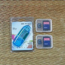 마이크로SD카드 8GB+8기가+리더기+케이스 샌디스크 micro sd 카드