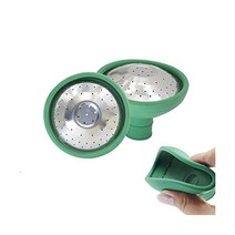 2pcs 워터링 캔 로즈 헤드 범용 워터 스프링클러 분무기 워터링 캔 로즈 헤드 교체 실내외 정원 식물