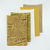 초화봉투 종이봉투 꽃 포장 자재 화분 포장 과일 배봉투, 황색노루지(100개/1set)