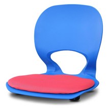 체어포커스 크로바 블루바디 좌식 의자, 핑크