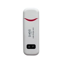 휴대용 LTE라우터 무선 USB 유심 공유기 블루투스 스위치 카드 네트워크장비, 빨간색, 1개