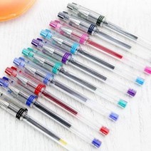 동아 파인테크 캡 0.25 0.3 중성펜 잉크펜, 0.4mm-청색(38)