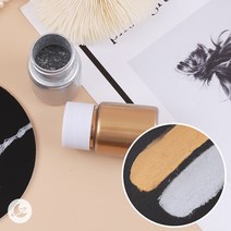 메탈느낌 미러 파우더 레진 아트 공예 재료 R160, 실버