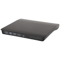 외장cd롬 디비디플레이어 리더기 USB 30 휴대용 CDDVDRW 드라이브DVD 플레이어 외부 DVD 드라이브 상자 노, 02 Black