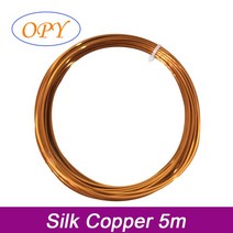 필라멘트 PLA 3d 프린터 소모품 재료 펜 리필 플라스틱 대리석 실크 우드 온도 색상, 03 Silk Copper 5m