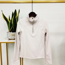 여성 승마 상의 여성용 탑 긴 소매 티셔츠 지퍼 스포츠 셔츠 말 의류 쇼, [01] S, [08] Sand Color