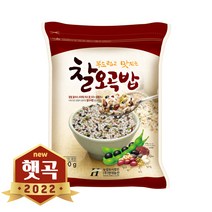 현대농산 2022년 햇곡 국산 찰오곡밥 600g, 1개