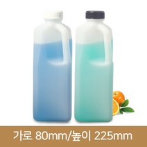 [페트병](PE용기)월드사각 1L 노브릿지(A), 검정, 1개