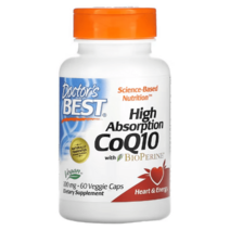 큐텐 코큐텐 유비퀴놀 닥터스베스트 coq10 100 200 400mg, 60캡슐