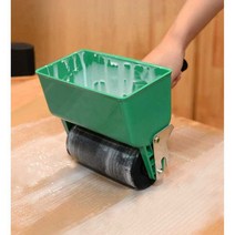 도배 풀 바르는 수동 접착기계 풀칠롤러, 6인치 접착제(조절) 2개 + 6인치 롤러5개