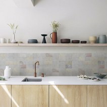 리얼 스톤 타일 스티커 어반화이트(15x39), 단품
