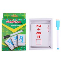 덧셈 미션카드 수학2~14세 뺄셈 곱셈 나눗셈 플레시카드 수학공부, 덧셈플래시카드
