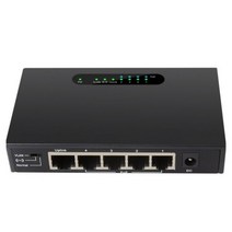 네트워크 장비 RJ45 허브 5 포트 100M POE 스위치 VLAN 인터넷 분배기 전체 자동 게임 로딩 어댑터 고속 이더넷 전원 공급 장치, 03 UK Plug