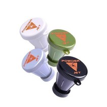 Powder Jet 4 열쇠고리 PowderJets 미니 단백질 재미있는nel toGo Supplement Container 운동 장치 휴대용 병 전체 그린 팩 of – Po