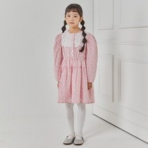 [로엠걸즈] 아일렛 레이스 플라워원피스 RGOW2123P_7358