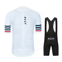 전기자전거 MAAP-사이클링 유니폼 세트 여름 사이클링 MTB 레이싱 자전거 스포츠웨어 숏 매칭 반사 의류, [01] cycling set 1