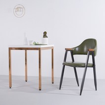 가구느낌 비올렛-목재팔걸이 체어 1+1이벤트, 블랙(1+1)