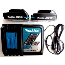 (2) 18V GENUINE BL1820B 2.0 AH 마끼다소형 배터리 1) 충전기18 Volt