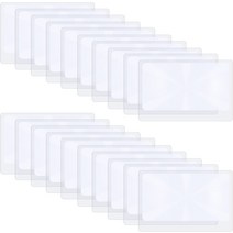 신용 카드 리더기 휴대용 모바일 포스 단말기 Molain 3X Pocket Magnifier- 5Pcs Portable Fresnel Lens Cr, 03 20Pcs