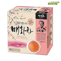 (M) 쌍계명차 김동곤명인 매화차 40티백, 쿠팡 1, 쿠팡 본상품선택