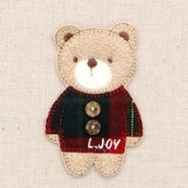 59-273 레드와치 베어 봉제식 와펜 HDS-528 빅사이즈와펜