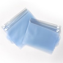 PVC 슬라이드 지퍼백 10EA 반투명 여행 선물 판촉 주문제작, PVC 슬라이드 지퍼백 10개